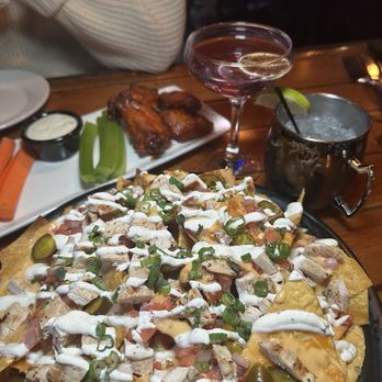 Pike Cornerstone - Regular Pike Nachos & Fried Buffalo Cornerstone Wings - Sports Bars Near Me - Arlington, Virginia Pike Cornerstone - Regular Pike Nachos & Fried Buffalo Cornerstone Wings - Sports Bars Near Me - Arlington, Virginia