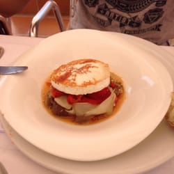 La Terrassa de Campins - Timbal d'escalivada con queso de cabra