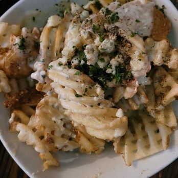 Downriver Grill - Those lovely gorgonzola fries. - Breakfast & Brunch Near Me - Spokane, Washington