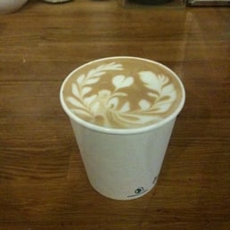 It only looked this awesome once. They do other coffee art though.