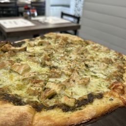 Chicken Pesto Pizza