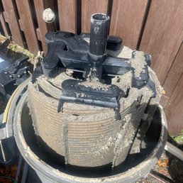 This is a filter that they said had been cleaned 3 weeks prior. This is a filter that they said had been cleaned 3 weeks prior.