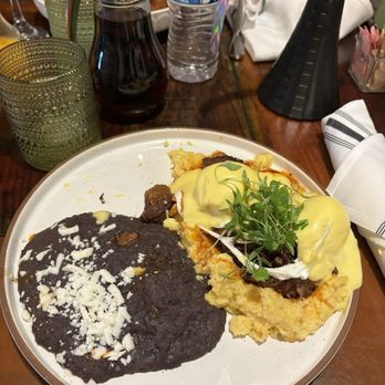 Farmer's Table - Tijuana Birria Benedict - New American Near Me - La Mesa, California