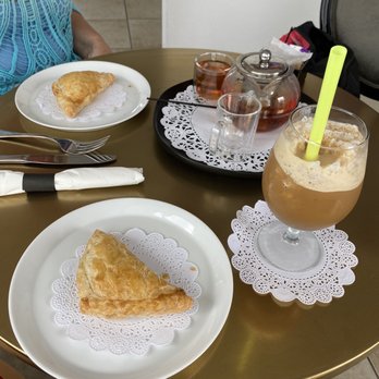 Amuse 5 Bakery - First round, we ordered the empanadas, and tea as well as an iced latte! - Bakeries Near Me - Bradenton, Florida Amuse 5 Bakery - First round, we ordered the empanadas, and tea as well as an iced latte! - Bakeries Near Me - Bradenton, Florida