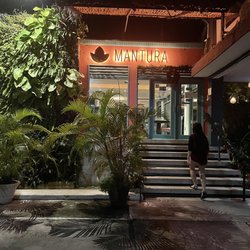 Mantura - Adorable fusion restaurant with outdoor plant wall
