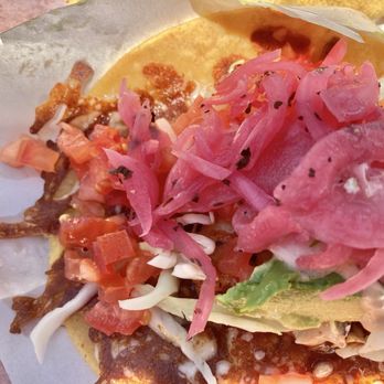 The Taco Stand - Shrimp taco - Fast Food Near Me - Laguna Beach, California