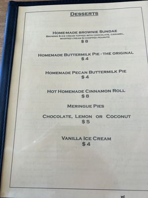 Menu photo 7 New York Hill Restaurant Thurber, TX