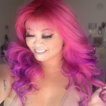Theenextjen - pink with purple - Hair Salons Near Me - Rancho Cucamonga, California
