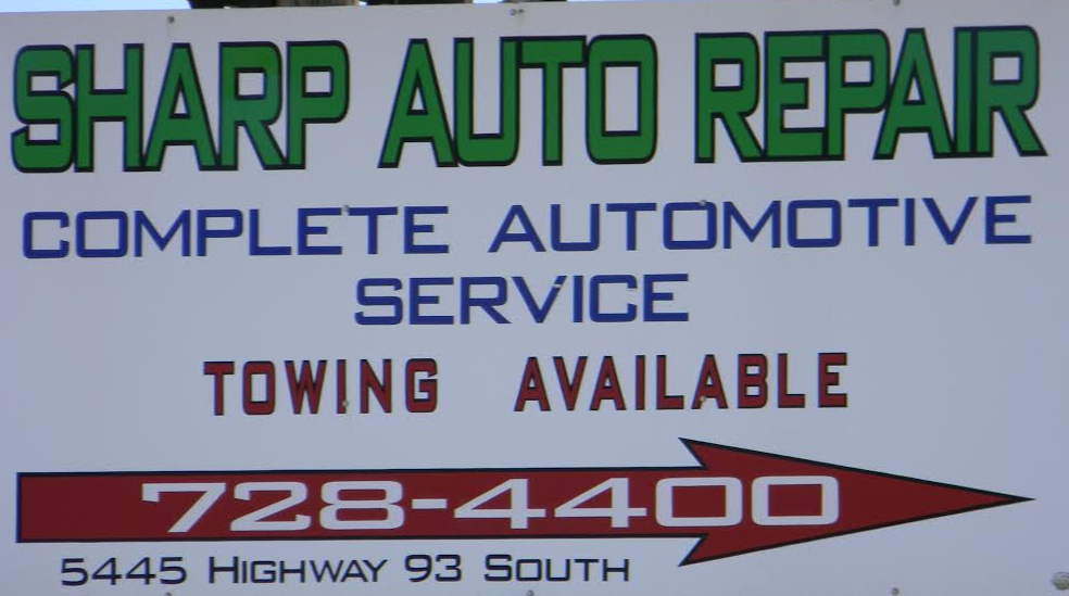 SHARP AUTO REPAIR & TOWING Updated September 2024 5445 US Highway 93 N, Florence, Montana