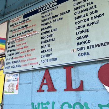 Waiola Shave Ice - Ice Cream & Frozen Yogurt Near Me - Honolulu, Hawaii Waiola Shave Ice - Ice Cream & Frozen Yogurt Near Me - Honolulu, Hawaii