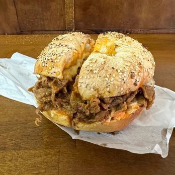 Between the Bagel - DAPS - Pork Sandwich - Bagels Near Me - Astoria, New York
