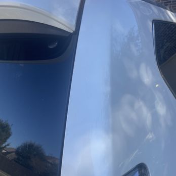 Quick Quack Car Wash - Whole top panel scratched - Car Wash Near Me - Spring, Texas