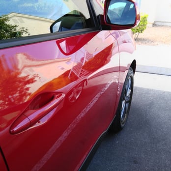 Daves Quality Dent Repair - Before repair. - Mobile Dent Repair Near Me