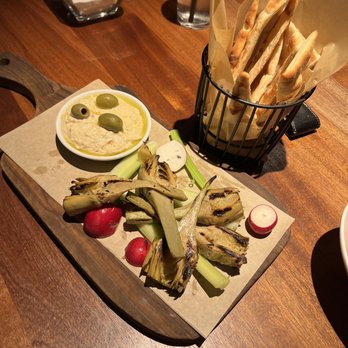 Seasons 52 - Oak - Grilled Artichokes - New American Near Me - Chestnut Hill, Massachusetts Seasons 52 - Oak - Grilled Artichokes - New American Near Me - Chestnut Hill, Massachusetts