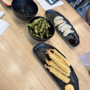 Noods Bar - Gyoza, Spicy Garlic Edamame, shrimp tempura - Ramen Near Me - Rancho Cucamonga, California Noods Bar - Gyoza, Spicy Garlic Edamame, shrimp tempura - Ramen Near Me - Rancho Cucamonga, California