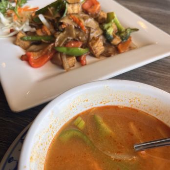 Thai Basil Leaf - Tried something different, Pad Woon Sen, other than my usual Pad Thai and I really enjoyed it. But always love Tom Yum soup. - Thai Near Me - Arlington, Texas Thai Basil Leaf - Tried something different, Pad Woon Sen, other than my usual Pad Thai and I really enjoyed it. But always love Tom Yum soup. - Thai Near Me - Arlington, Texas