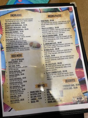Menu photo 2 Meches Mexican Restaurant Del Valle, TX Menu photo 2 Meches Mexican Restaurant Del Valle, TX