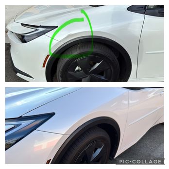 California Dent Co. Paintless Dent Removal - Before & After - Mobile Dent Repair Near Me - Tustin, California