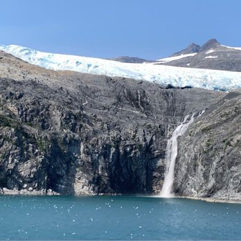 Phillips Cruises & Tours - Glacier and waterfall - Boat Tours Near Me - Whittier, Alaska