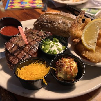 Magic Time Machine - Perfect dinner medium rare steak was on point - American Near Me - San Antonio, Texas Magic Time Machine - Perfect dinner medium rare steak was on point - American Near Me - San Antonio, Texas
