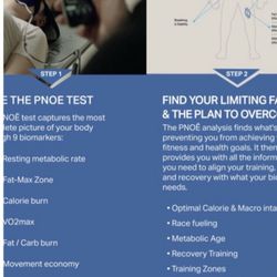 VO2 Max testing is available great for building respiratory health.