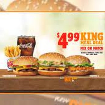 McDonald's - three burgers with fries and a drink - Burgers Near Me - Cleveland, Ohio