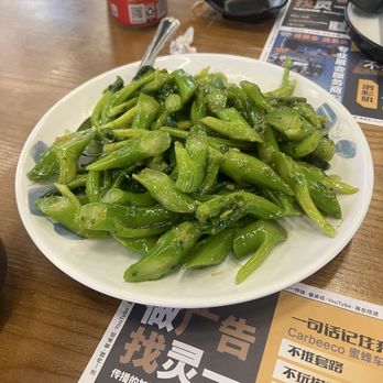 Mama Lu's Dumpling House - Chinese broccoli in garlic sauce - Dim Sum Near Me - Las Vegas, Nevada