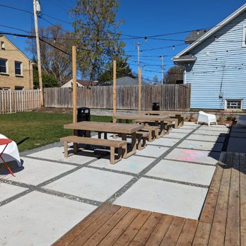 Joy Ice Cream - Seating in back is great for kids to run around and play! - Ice Cream & Frozen Yogurt Near Me - Wauwatosa, Wisconsin