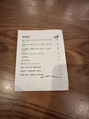 Menu photo 3 Modern Bird Traverse City, MI