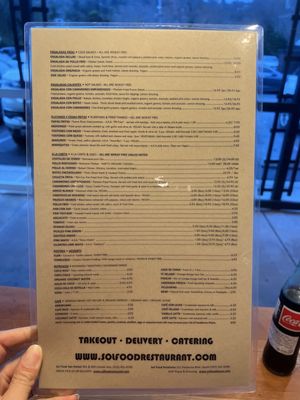 Menu photo 1 Sol Food Mill Valley Mill Valley, CA Menu photo 1 Sol Food Mill Valley Mill Valley, CA