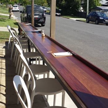 Dovetail on Overend - Beautiful timber work for Dovetail - Restaurants Near Me - Norman Park, QLD