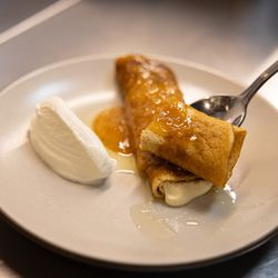Rolf and Daughters - A seasonal dessert at Rolf and Daughters, a New American restaurant in Germantown, Nashville.
