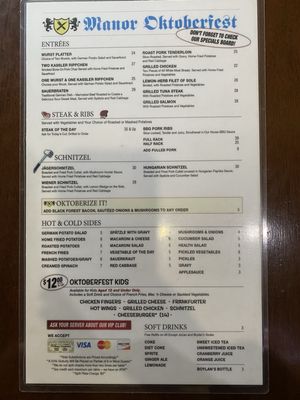 Menu photo 4 Manor Oktoberfest Forest Hills, NY
