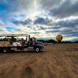 New Mexico Plaster & Supply - It's Balloon Fiesta time in Albuquerque!  We love seeing our New Mexico Plaster Supply truck with a balloon in the background. It's a perf