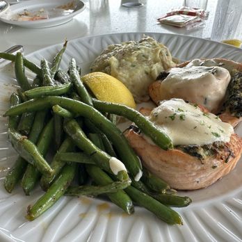 Rick's Café Boatyard - Atlantic Salmon Roulades - American Near Me - Indianapolis, Indiana Rick's Café Boatyard - Atlantic Salmon Roulades - American Near Me - Indianapolis, Indiana