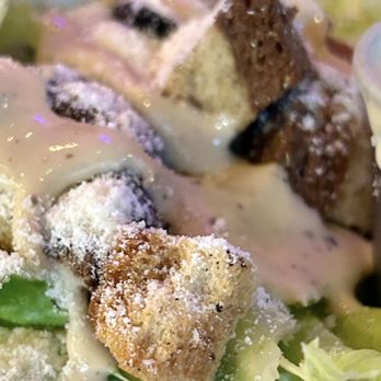 Ottos on the River - Caesar with homemade croutons - Seafood Near Me - Augusta, Maine