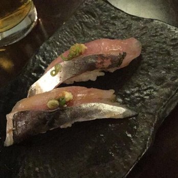 Shiro's - Plate #6 - Complimentary mackerel - Sushi Bars Near Me - Seattle, Washington