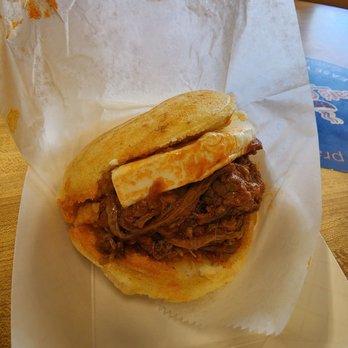 Cafe Canela - Beef area with cheese - Latin American Near Me - Sunrise, Florida