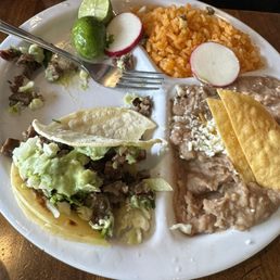 Soft Taco Plate