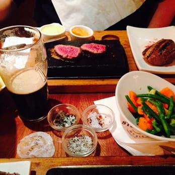Steak & Co - Rump Steak with vegetables, sweetpotato chips and Chili Butter - Steakhouses Near Me - London, XGL Steak & Co - Rump Steak with vegetables, sweetpotato chips and Chili Butter - Steakhouses Near Me - London, XGL