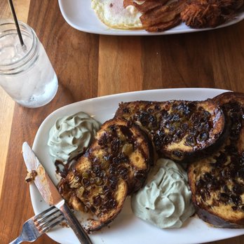 Townhouse - Chef's special (cinnamon raisin french toast) - New American Near Me - Birmingham, Michigan Townhouse - Chef's special (cinnamon raisin french toast) - New American Near Me - Birmingham, Michigan