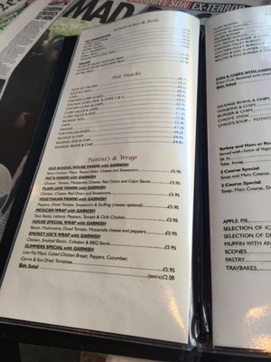 Menu photo 8 Courtneys Newry, DOW