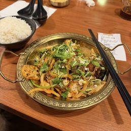 A delicious order of drypot!