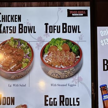 Yogis Grill - two bowls of food on a table - Japanese Near Me - Phoenix, Arizona