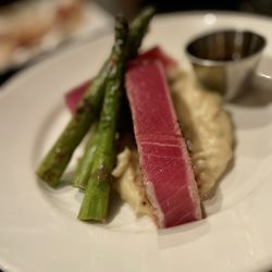 The Gruene Door - The Southwestern Seared Tuna was fantastic!!