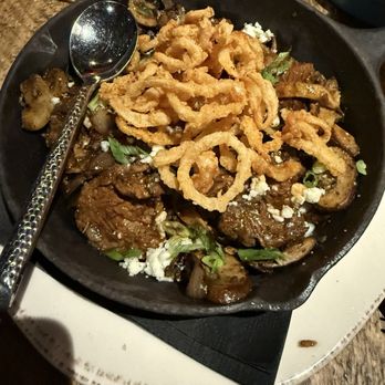 MatchStick Restaurant & Spirits - Beef tips and sautéed mushrooms - American Near Me - Stillwater, Minnesota MatchStick Restaurant & Spirits - Beef tips and sautéed mushrooms - American Near Me - Stillwater, Minnesota