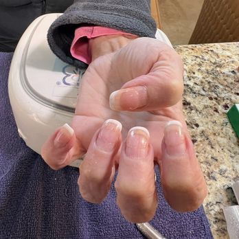 Parisian Nail Salon - Pink and white Sns manicure by Linda. Lasted 8 weeks! - Nail Salons Near Me - Marietta, Georgia Parisian Nail Salon - Pink and white Sns manicure by Linda. Lasted 8 weeks! - Nail Salons Near Me - Marietta, Georgia
