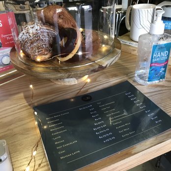 1951 Coffee Company - Pastries and menu at the order counter at 1951 Coffee Company in Berkeley. - Coffee & Tea Near Me - Berkeley, California