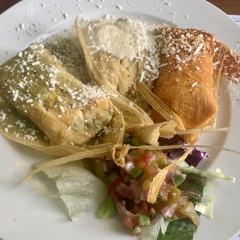 El Charro Cafe - Tamale Temptation Trio - Tacos Near Me - Tucson, Arizona