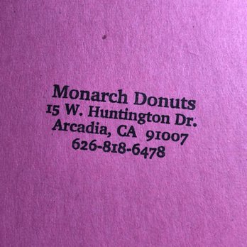 Monarch Donuts - Donuts Near Me - Arcadia, California
